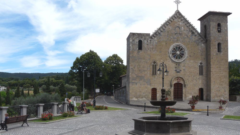Die Kirche Santa Catarina